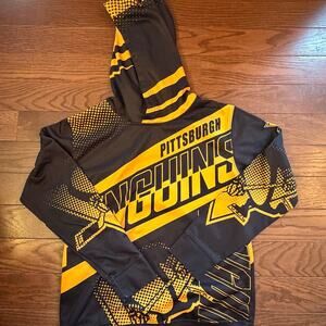 NHL Youth Pittsburgh Penguins Hockey Hoodie Size Medium NWOT